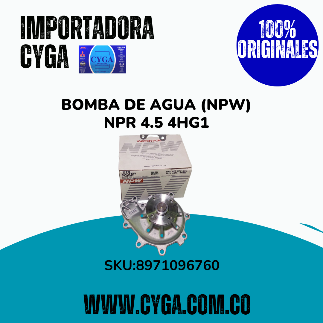 BOMBA AGUA NPR 4HG1