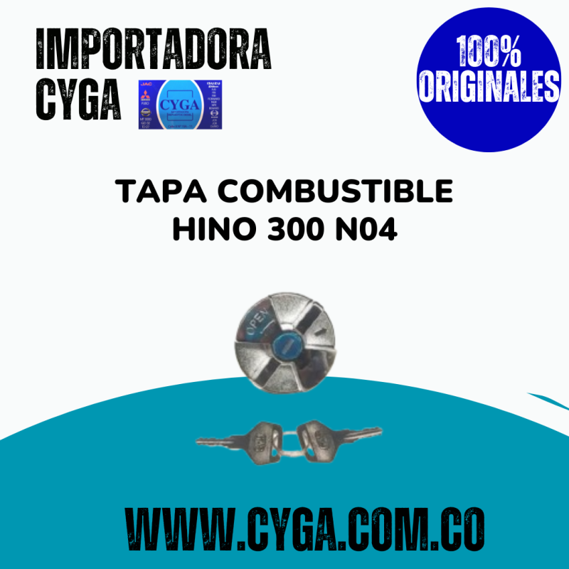 TAPA COMBUSTIBLE HINO 300 N04