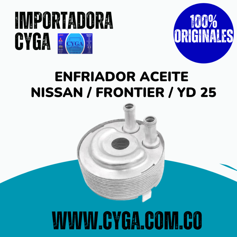ENFRIADOR ACEITE NISSAN YD 25