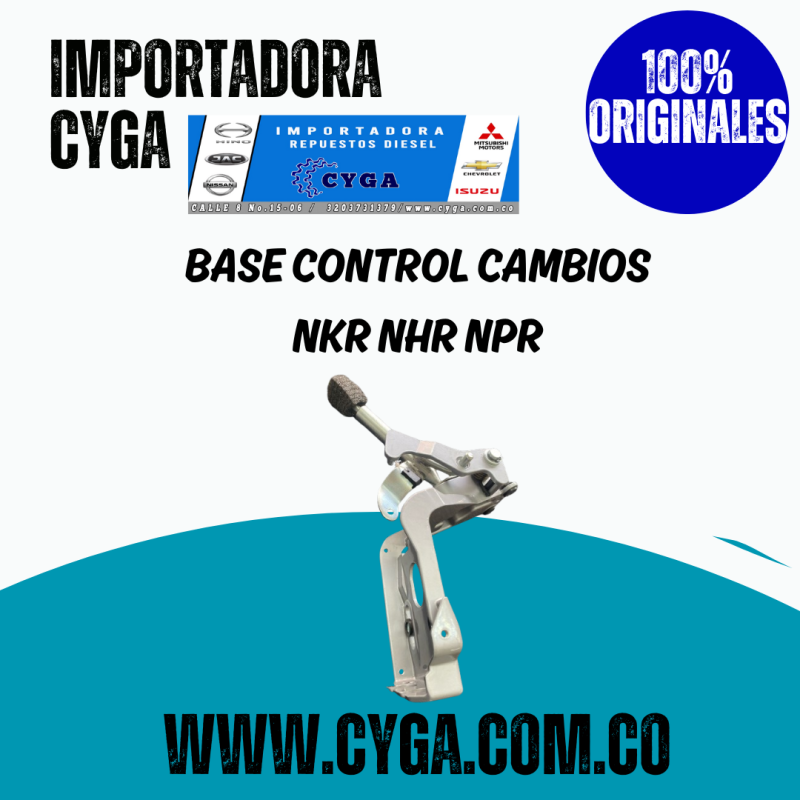 BASE CONTROL CAMBIOS NPR NKR NHR