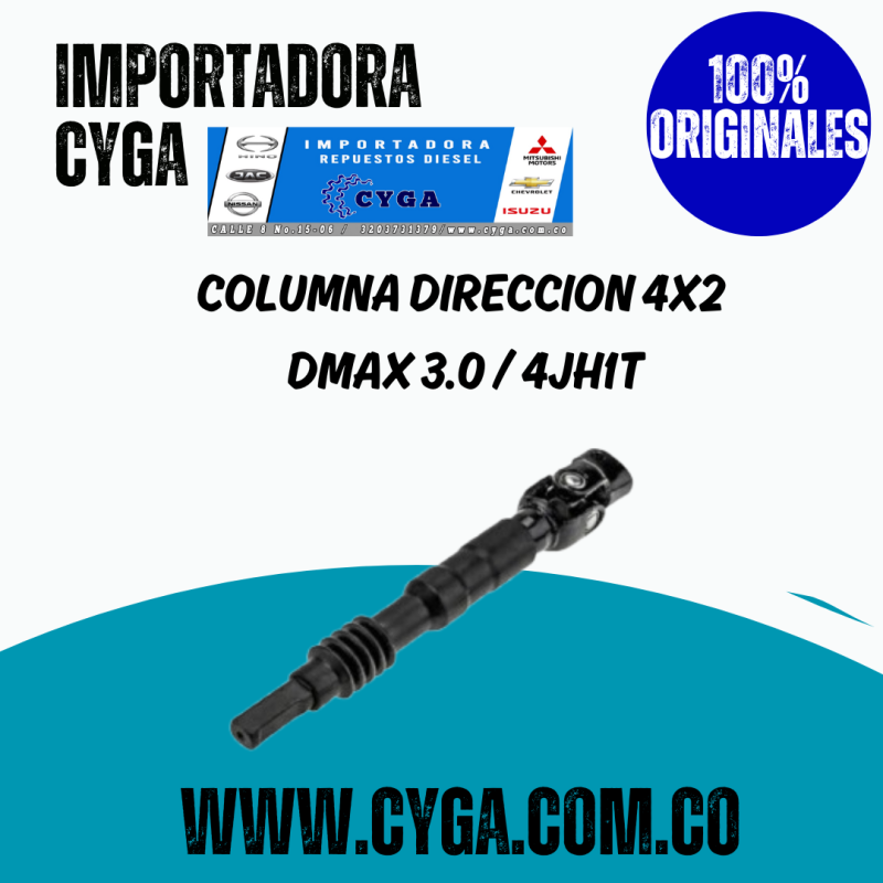 COLUMNA DIRECCION 4X2 - DMAX 3.0 / 4JH1T
