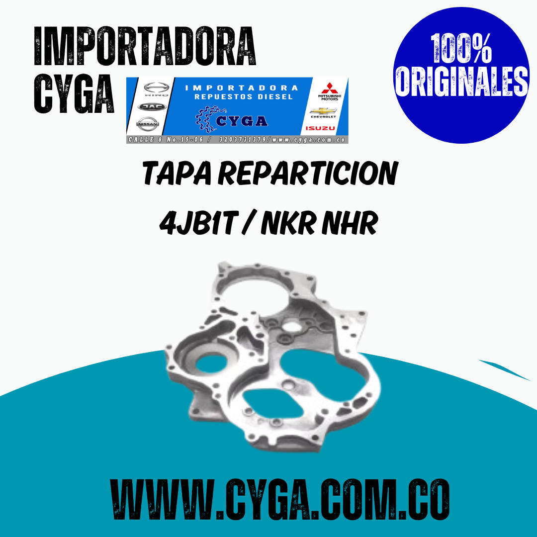 TAPA REPARTICION 4JB1T / NKR NHR