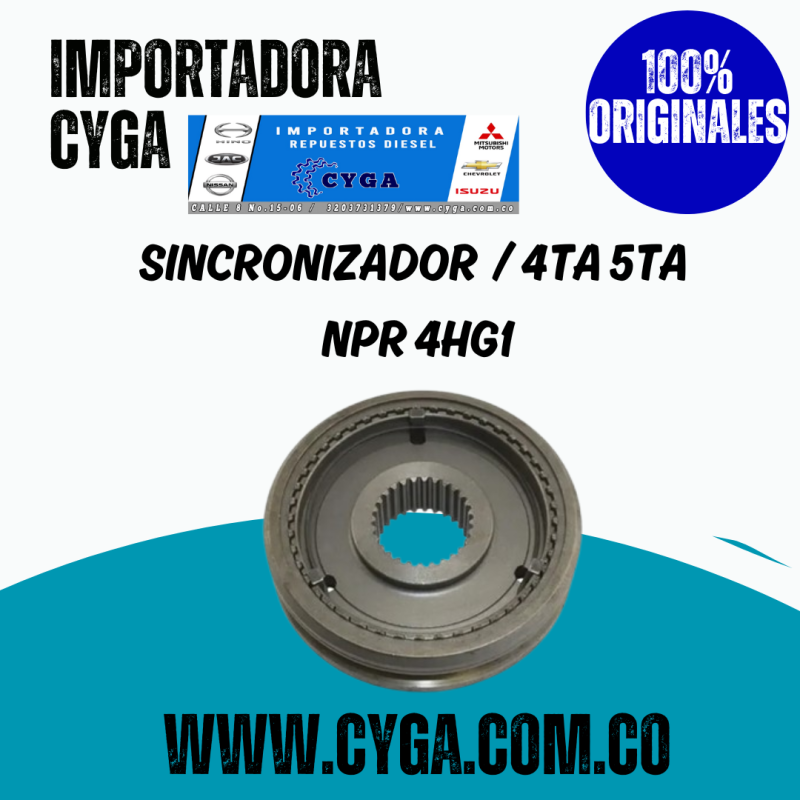 SINCRONIZADOR  / 4TA 5TA  NPR 4HG1