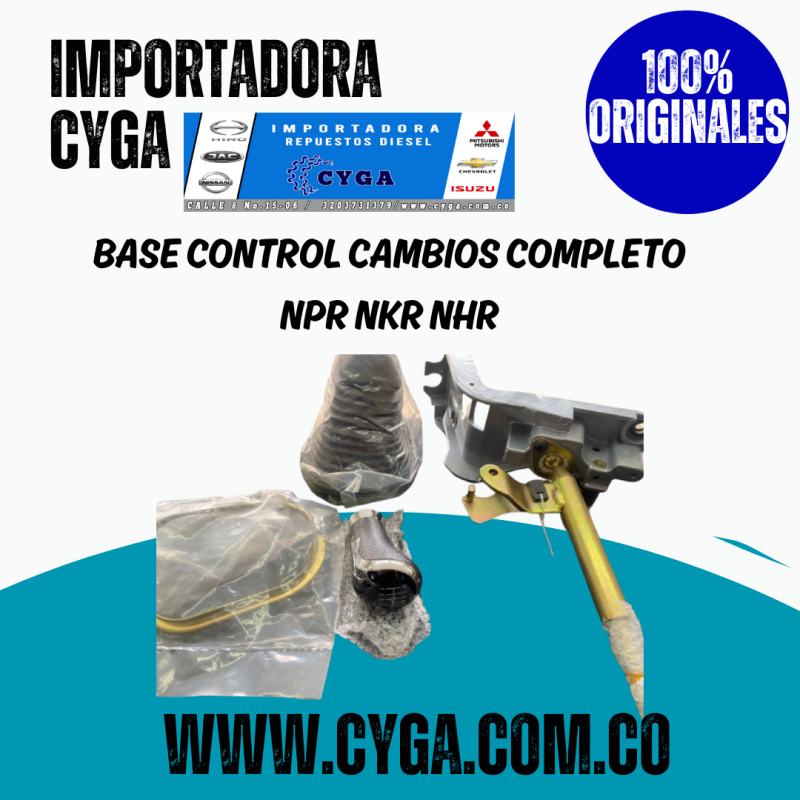 BASE CONTROL CAMBIOS COMPLETO NKR / NPR / NHR