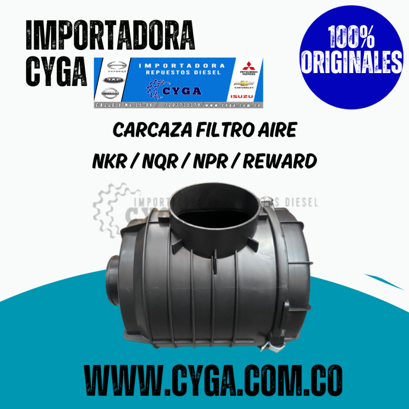 CARCASA FILTRO AIRE NKR / NHR / NQR / NPR / REWARD
