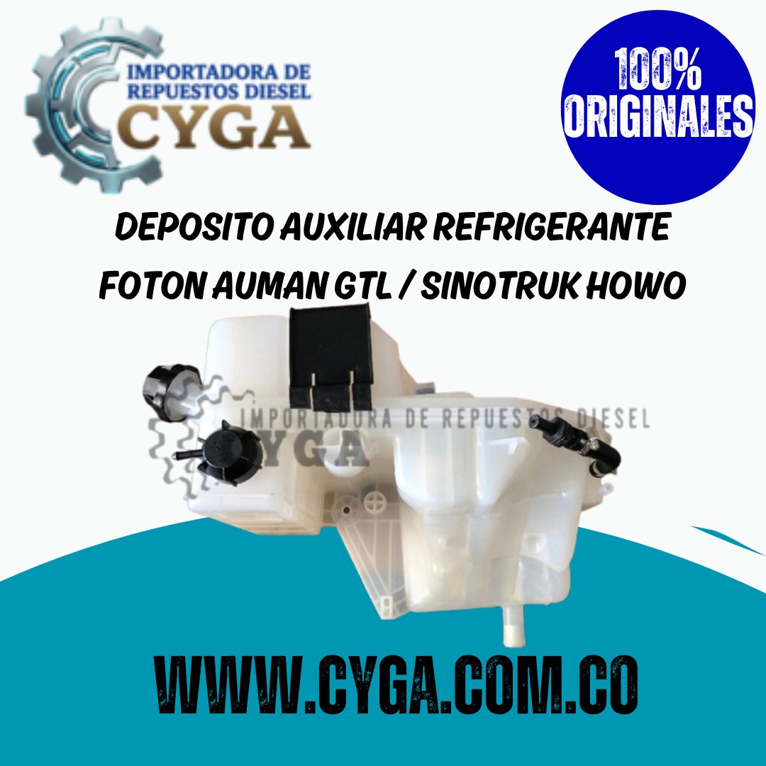 DEPOSITO AUXILIAR REFRIGERANTE / FOTON AUMAN GTL